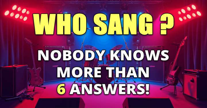 Can you identify the singers of these songs?