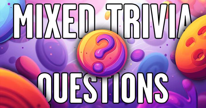 Banner for Mixed Trivia Questions