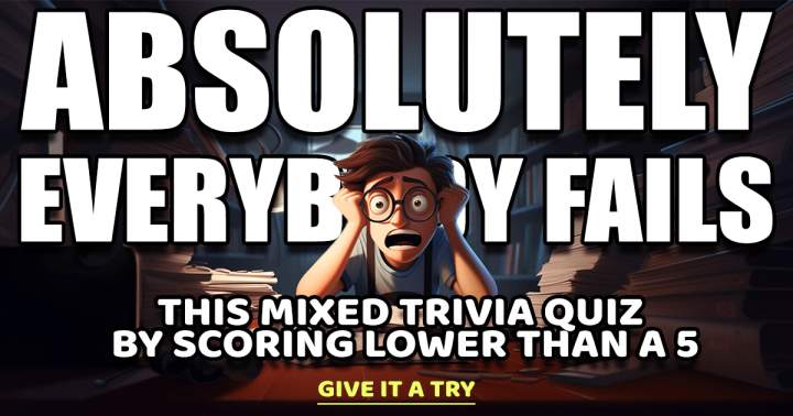 Banner for Challenging quiz to test your knowledge.