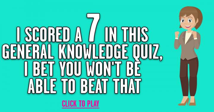 Quiz testing challenging knowledge.