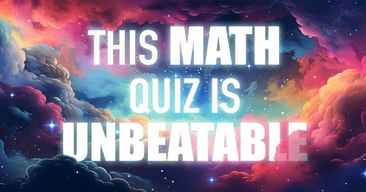 Unbeatable Math Quiz.