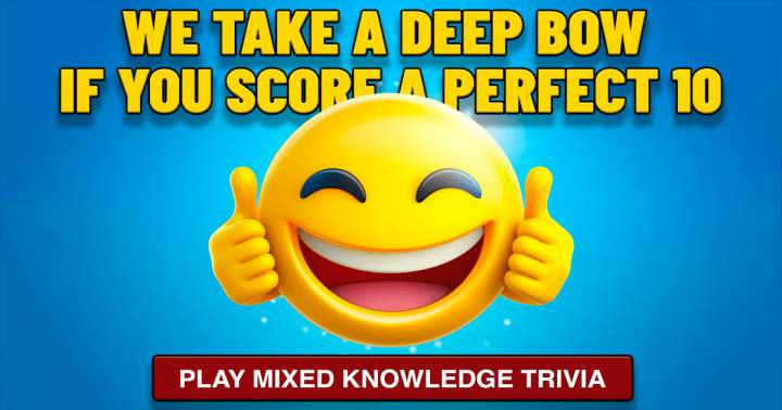Banner for Mixed knowledge trivia.