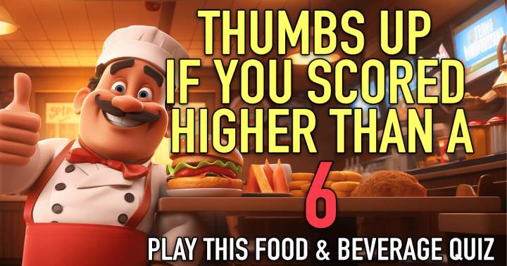 Banner for Food and Beverage Quiz