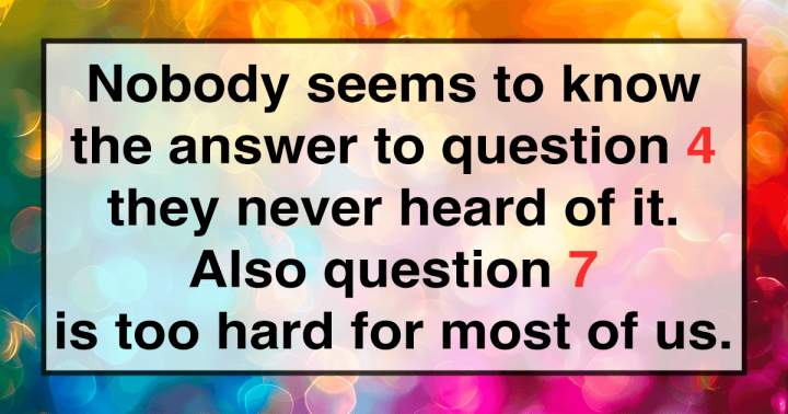 Banner for Quiz on General Knowledge
