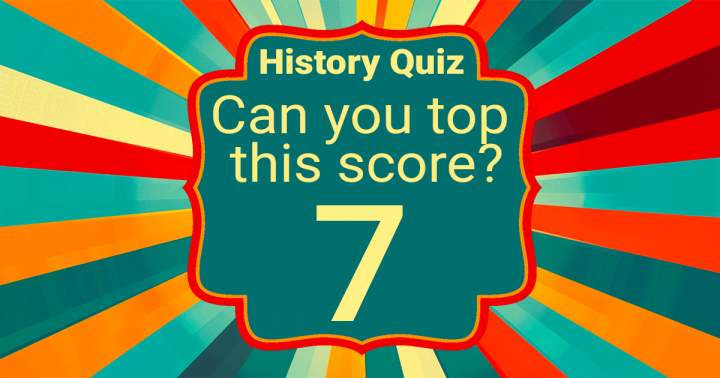 Quiz on historical events