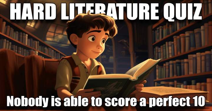 Banner for Challenging Edition Literature Quiz