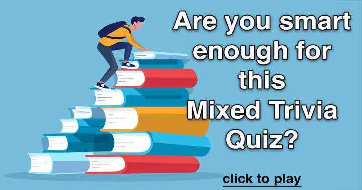 Trivia Quiz with a Mix of Questions