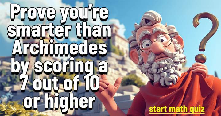 Banner for Quiz on Mathematics