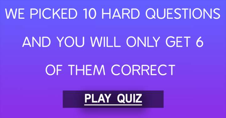 Banner for 10 Challenging Trivia Questions