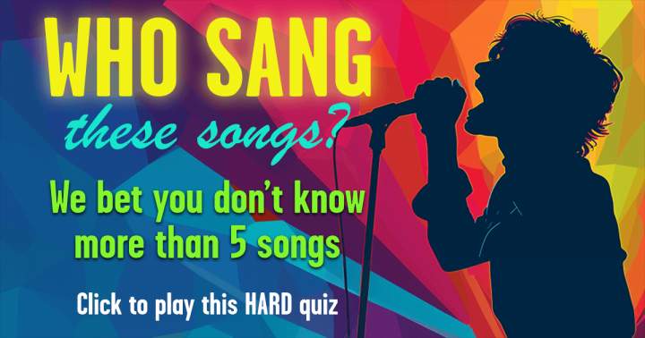 Banner for Test Your Knowledge: Can You Identify the Singers of These Challenging Songs?
