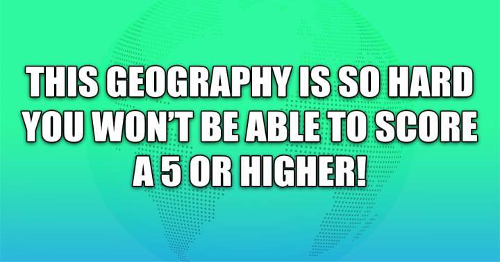 Banner for Challenging Geography Quiz