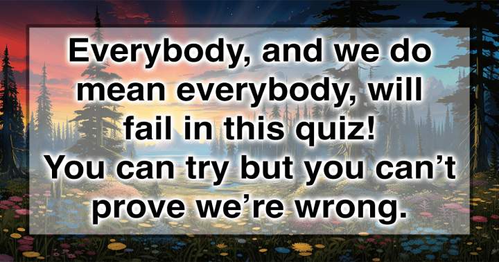 Banner for The Unbeatable Trivia Quiz.