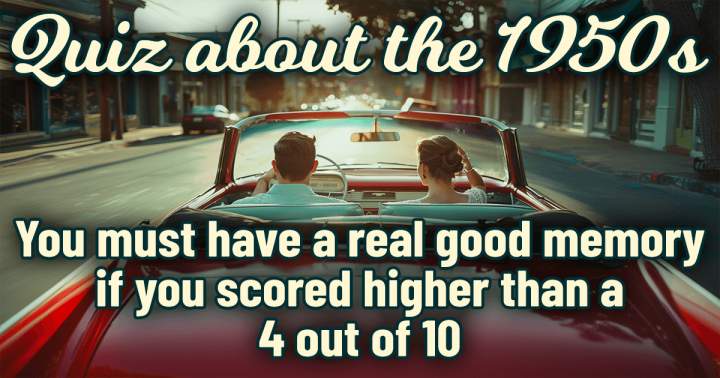 Banner for '1950s Quiz'
