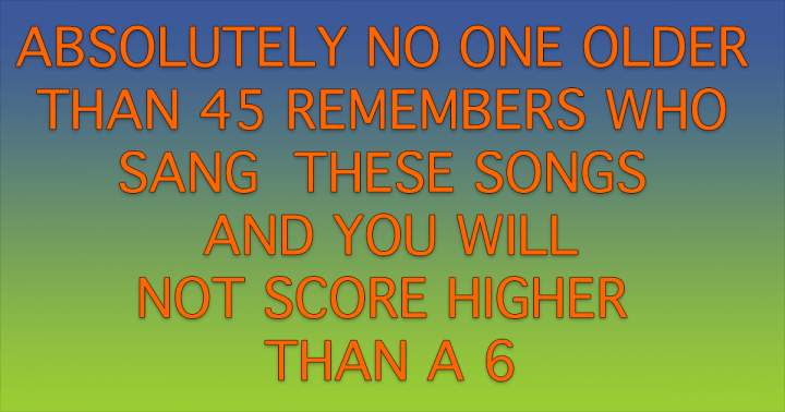 Banner for Identify the singer of these songs.