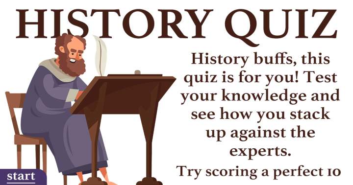 Challenge your knowledge of History.