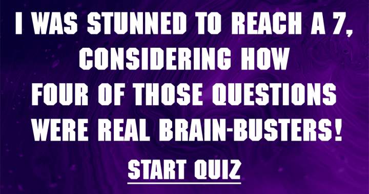 Quiz on General Knowledge