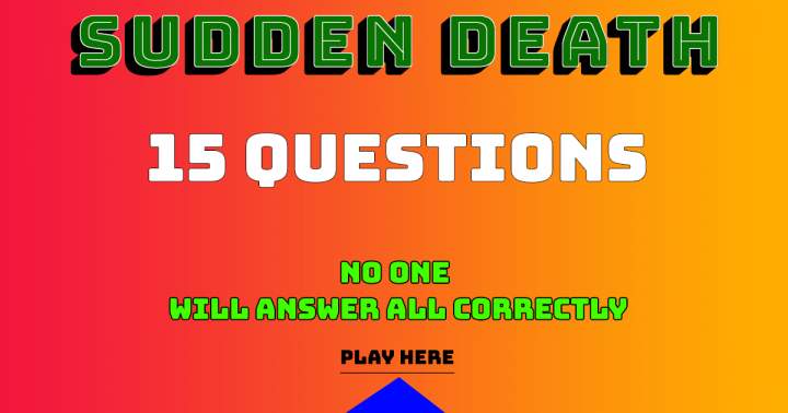 Banner for Nobody gets all 15 questions correctly!