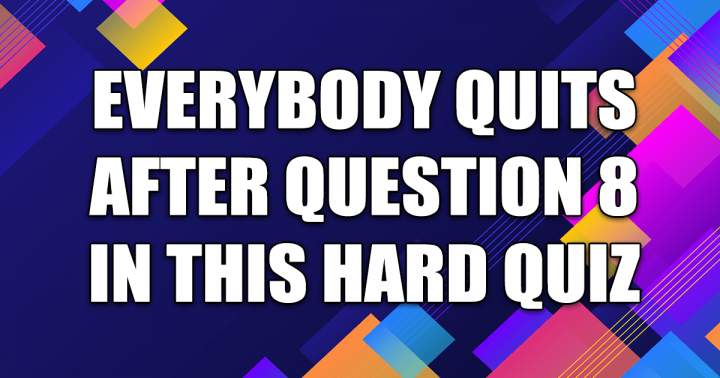 Banner for Challenging Knowledge Quiz