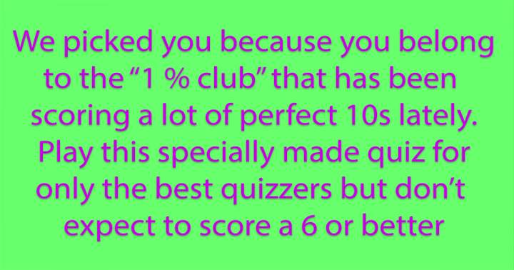 Banner for Club Trivia Quiz with a 1% twist
