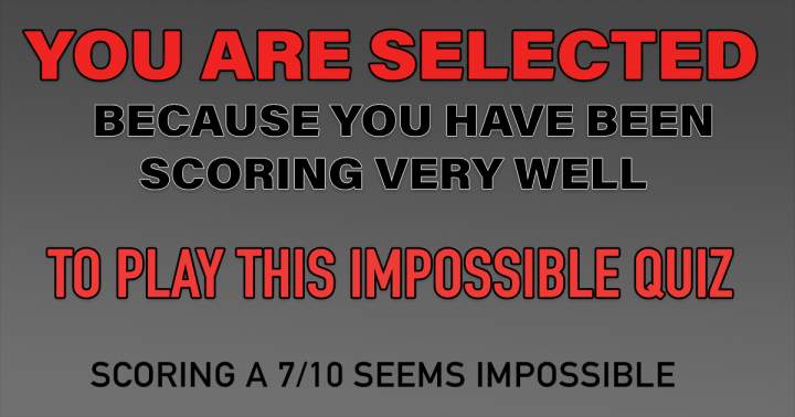 Banner for 'You have been chosen'