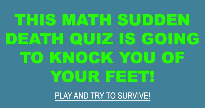 Banner for Quiz of Instant Death