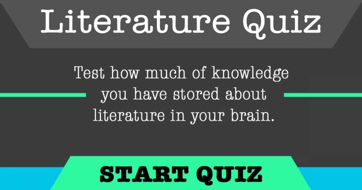 Banner for Quiz on Literature