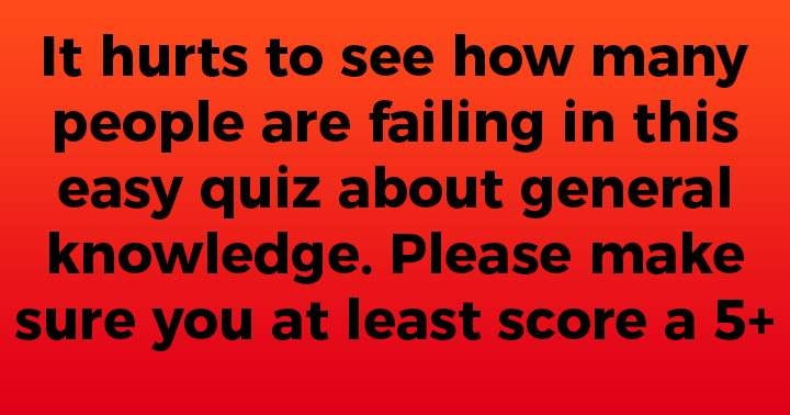 Banner for It seemed like a simple quiz for you, but perhaps we were mistaken?