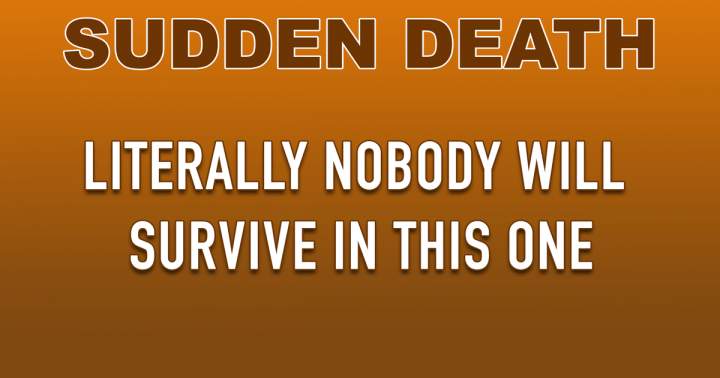 Banner for Sudden Death Quiz