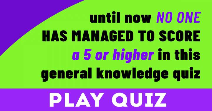 Assorted Knowledge Quiz