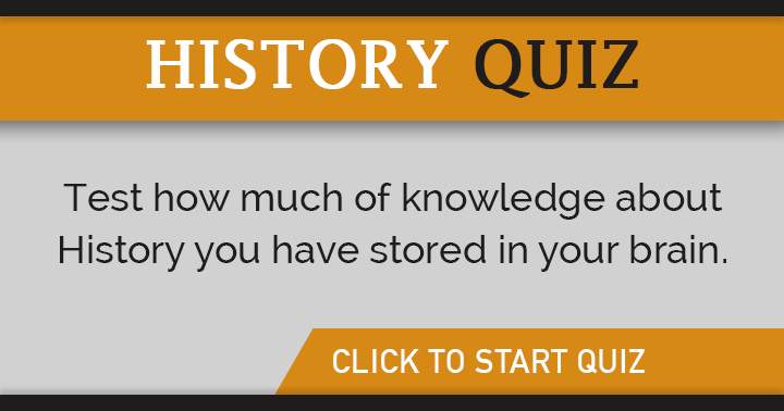 Banner for Nearly 99% fail this incredibly difficult History quiz.