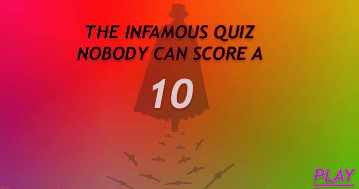 Banner for The Notorious Quiz