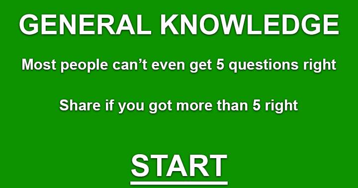 The majority of individuals struggle to answer even five questions correctly.