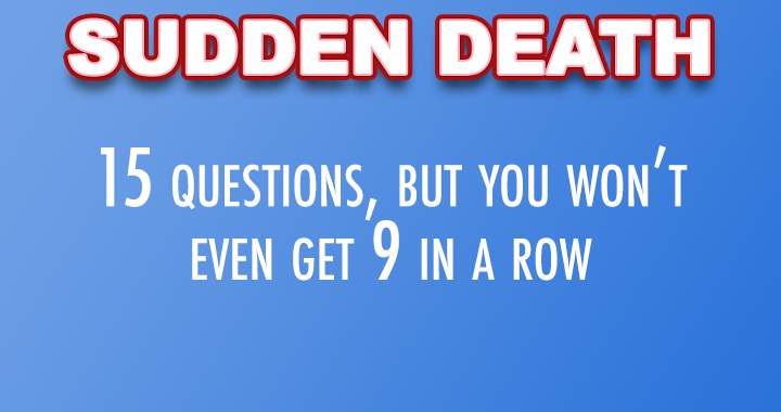 Banner for Instant Elimination Quiz