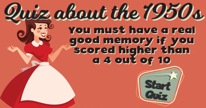 Tough 1950s Trivia Challenge