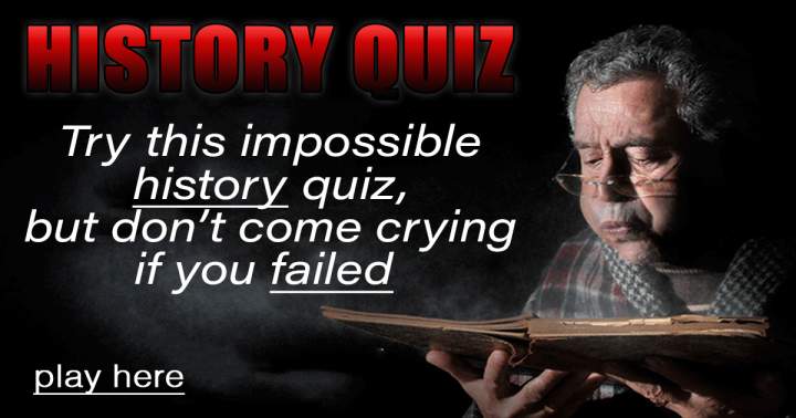 Historical Trivia Test