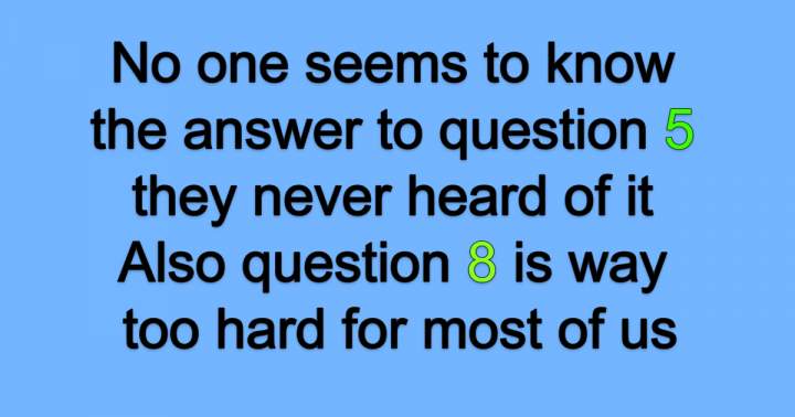 It appears that the answers are unknown to everyone.