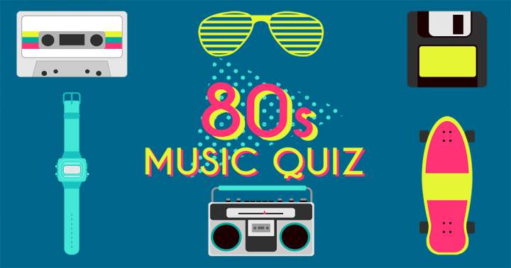 Banner for 1980s Music Trivia Challenge