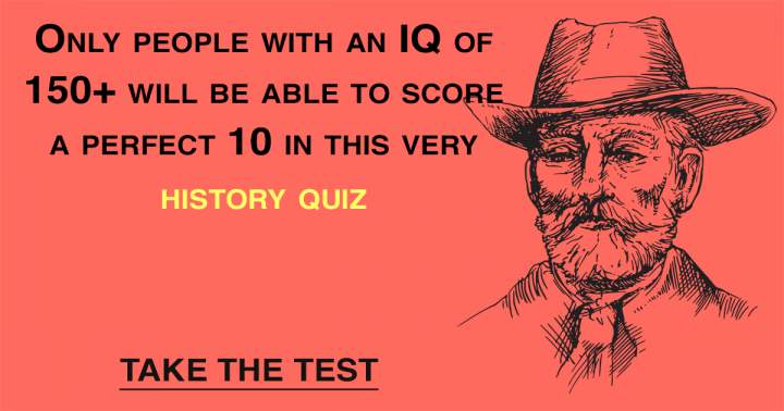 Banner for Historical Trivia Test