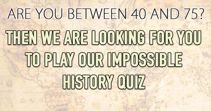 Historical Trivia Test