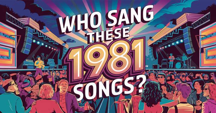 Banner for Can you identify the singers of these 1981 songs?