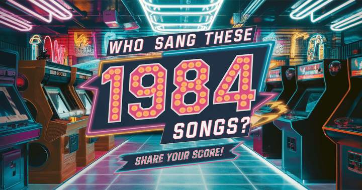 Banner for Who Sang These Hits From 1984?