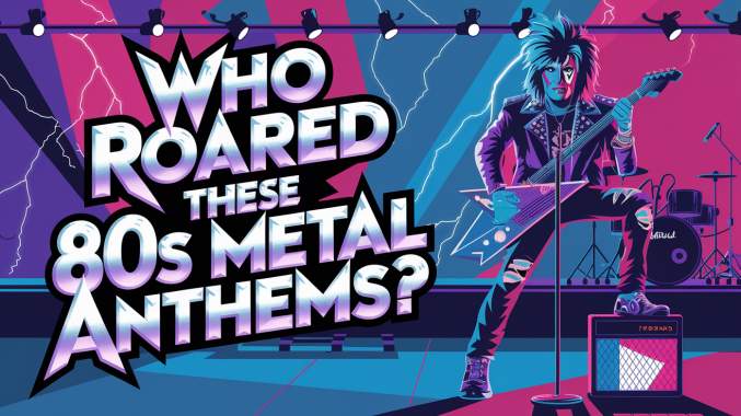 Banner for Who Sang These 80s Metal Songs?