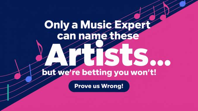 Banner for Are you a music expert?