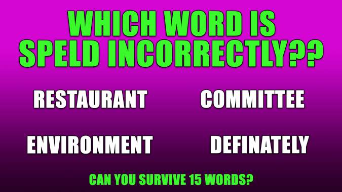 Banner for Spelling Showdown! Sudden Death Edition