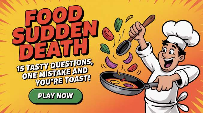 Banner for Food Quiz: Sudden Death Style