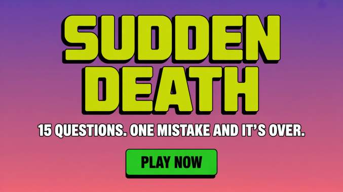Banner for Mixed Trivia Sudden Death
