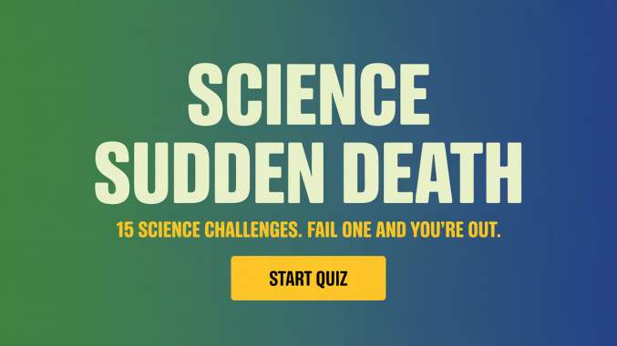 Banner for 15 Science Questions