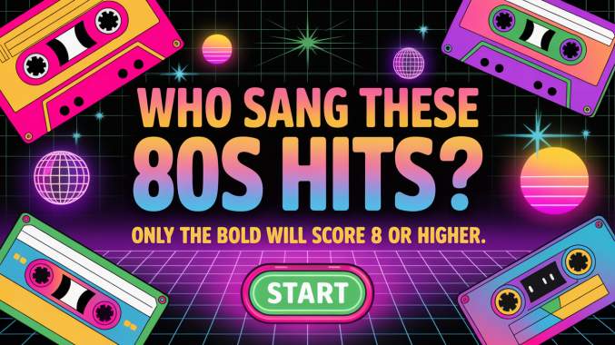 Banner for Who Sang These 80s Hits?