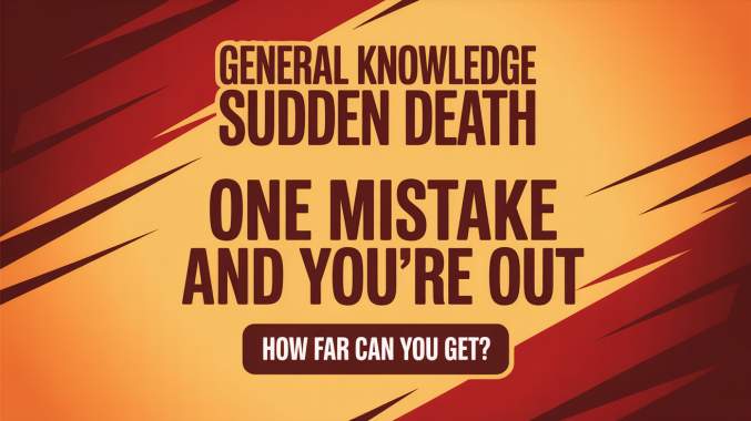 Banner for General Knowledge Sudden Death