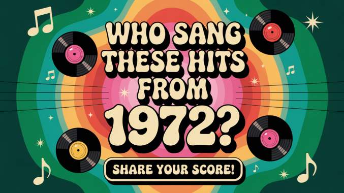 Banner for Who sang these hits from 1972